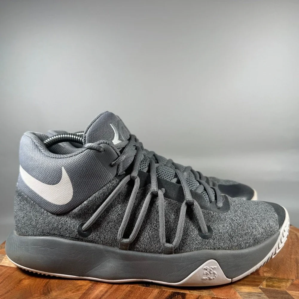 Nike KD Trey 5 V Mens Basketball Shoes Grey White 897638-002 Size 7.5